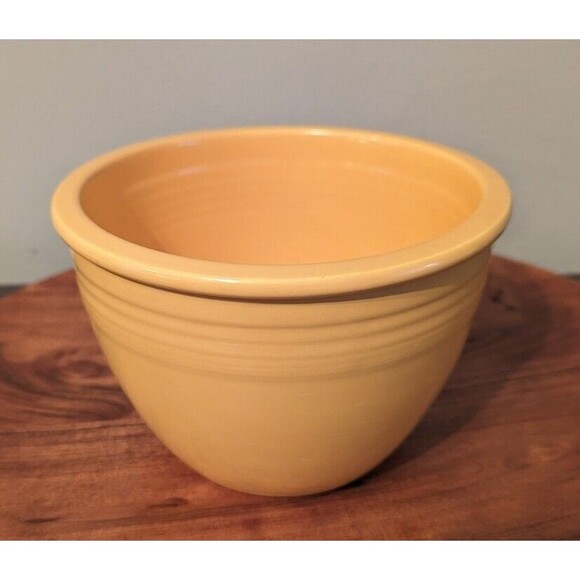 Vintage Fiestaware Yellow Mixing Bowl